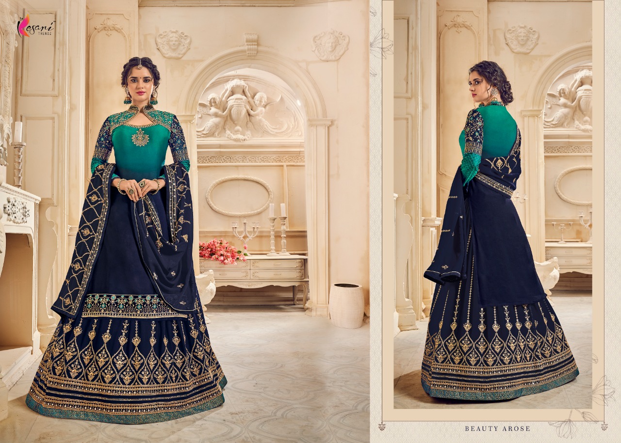 Kesari Trendz Presents Khawaish Georgette 2 In 1 Bottom Style Salwar Kameez