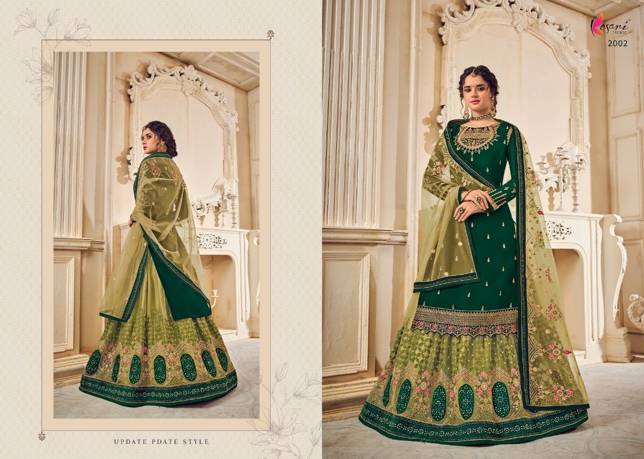 Kesari Trendz Presents Khawaish Georgette 2 In 1 Bottom Style Salwar Kameez