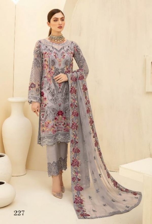 Noor Presents  Chevron Vol 4 Embroidery Pakistani Salwar Kameez Catalog Pakistani Suits Wholesale Rate In Surat
