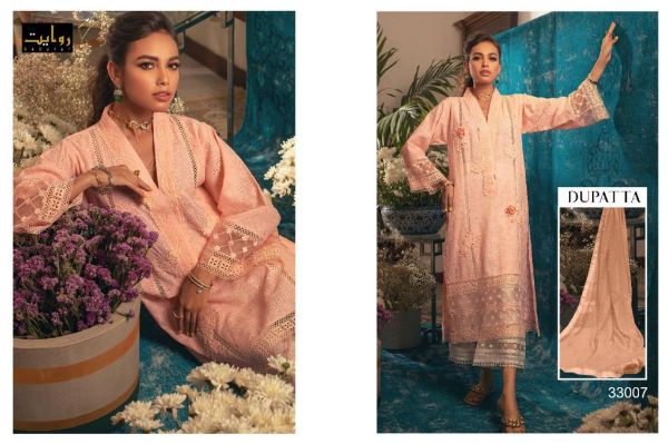 Rawayat Presnets  Alzohaib Vol 3 Designer Cotton Embroidery Pakistani Salwar Suits Catalog Pakistani Suits