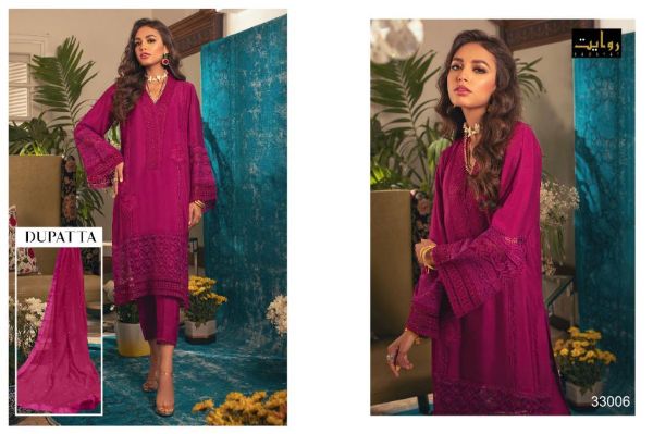 Rawayat Presnets  Alzohaib Vol 3 Designer Cotton Embroidery Pakistani Salwar Suits Catalog Pakistani Suits