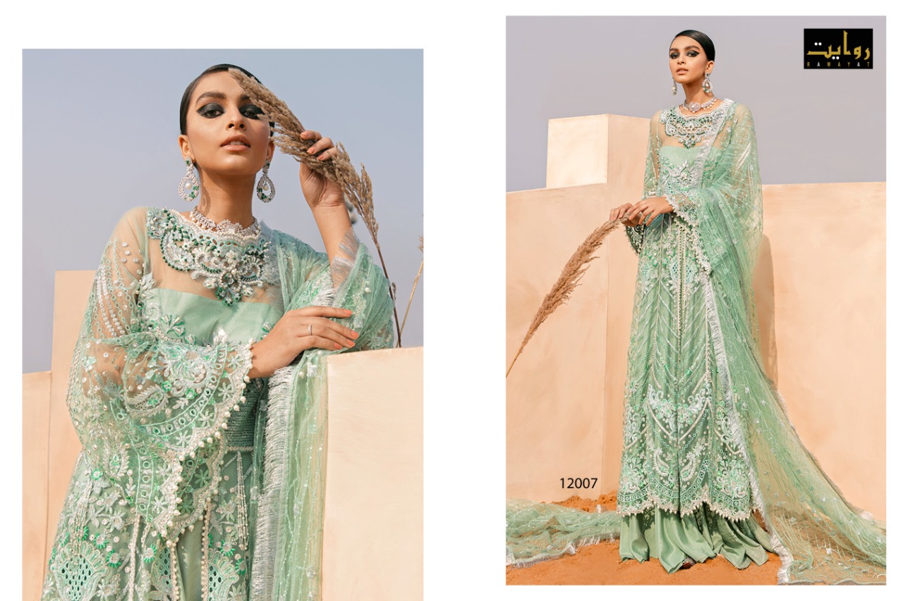 Rawayat Presents Mushq Vol 3 Pakistani Salwar Suits Wholesale Rate In Surat