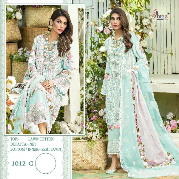 Shree Fabs Presents  Crimson Premium Lawn Collection 2| Wholesale Rate In Surat