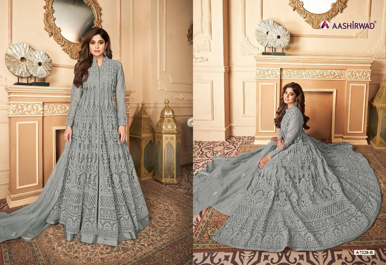 Aashirwad Creation Presents Navika Gown Catalogue At Wholesale Rate In Surat