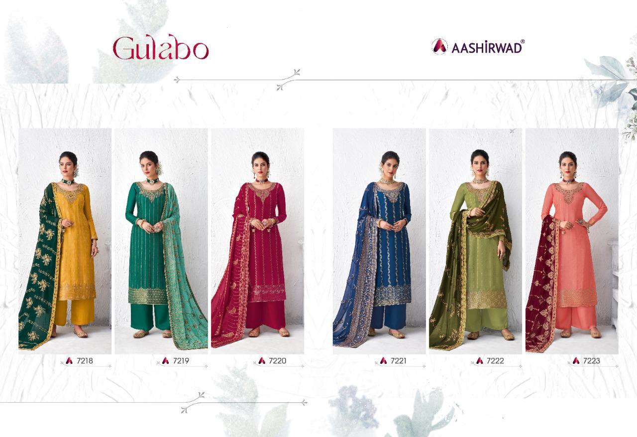Gulabo Salwar Suits By Aashirwad Creation At Wholesale Rate In Surat