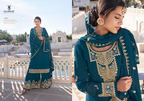 Sajawat Creation Presnets Rajani Vol-2 Readymade Dress Wholesale Rate In Surat