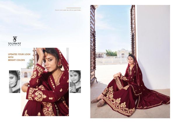 Sajawat Creation Presnets Rajani Vol-2 Readymade Dress Wholesale Rate In Surat