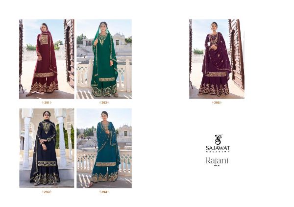 Sajawat Creation Presnets Rajani Vol-2 Readymade Dress Wholesale Rate In Surat