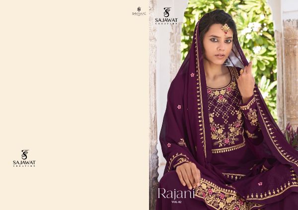 Sajawat Creation Presnets Rajani Vol-2 Readymade Dress Wholesale Rate In Surat