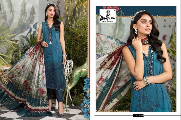 Majesty Presents Maria Vol-9 Pakistani Dress Wholesale Rate In Surat
