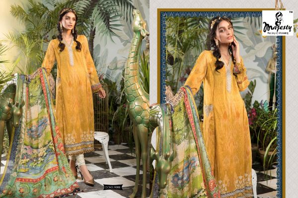 Majesty Presents Maria Vol-9 Pakistani Dress Wholesale Rate In Surat