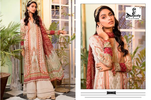 Majesty Presents Maria Vol-9 Pakistani Dress Wholesale Rate In Surat