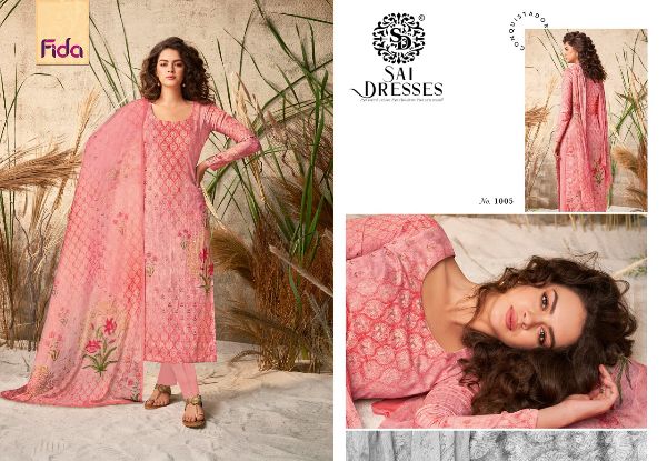 Fida Presents Aarzu Dress Material Wholesale Rate In Surat