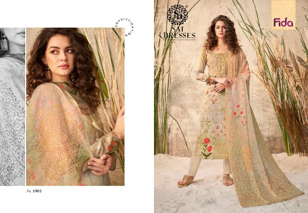 Fida Presents Aarzu Dress Material Wholesale Rate In Surat