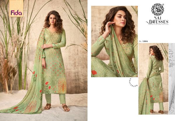 Fida Presents Aarzu Dress Material Wholesale Rate In Surat