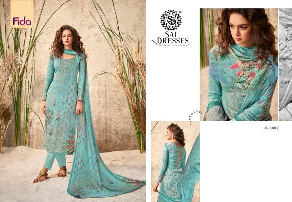 Fida Presents Aarzu Dress Material Wholesale Rate In Surat