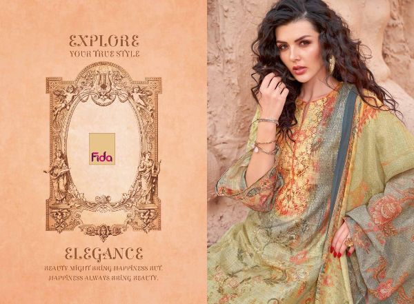 Fida Presents Nazma  Dress Material Wholesale Rate In Surat