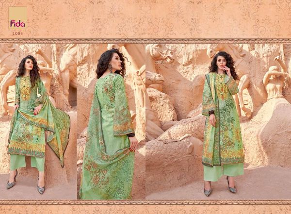 Fida Presents Nazma  Dress Material Wholesale Rate In Surat