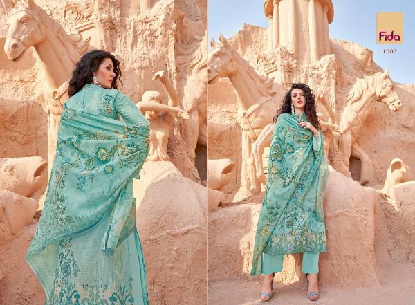 Fida Presents Nazma  Dress Material Wholesale Rate In Surat