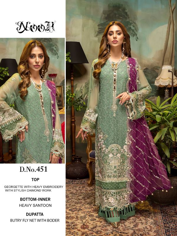Noor Presnets Gujarish Pakistani Dress Wholesale Rate In Surat