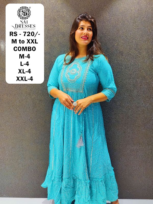 Sai Dresses Prensets Combo Dress  Wholesale Rate In Surat