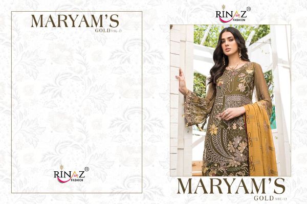 Rinaz Fahsion Presnets Mariyams Gold Vol-13 Wholesale Rate In Surat
