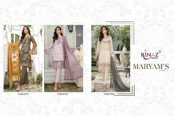 Rinaz Fahsion Presnets Mariyams Gold Vol-13 Wholesale Rate In Surat