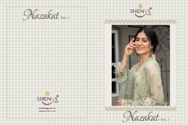 Rinaz Fashion Presents Nazakat Vol-1 Wholesale Rate In Surat