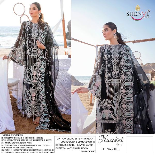 Rinaz Fashion Presents Nazakat Vol-1 Wholesale Rate In Surat