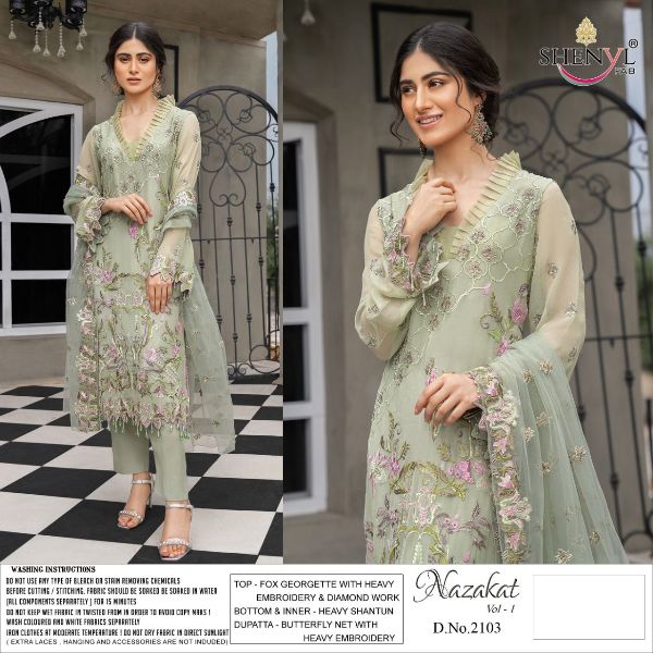 Rinaz Fashion Presents Nazakat Vol-1 Wholesale Rate In Surat
