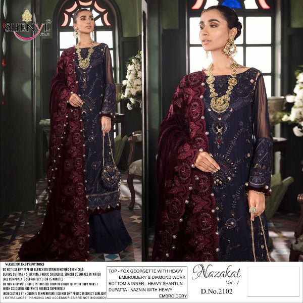 Rinaz Fashion Presents Nazakat Vol-1 Wholesale Rate In Surat