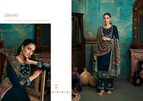 Gramo Presnets Velvet Vol-2 Suit Wholesale Rate In Surat