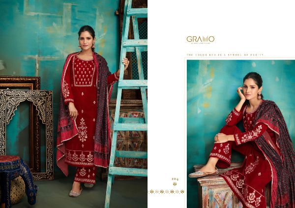 Gramo Presnets Velvet Vol-2 Suit Wholesale Rate In Surat