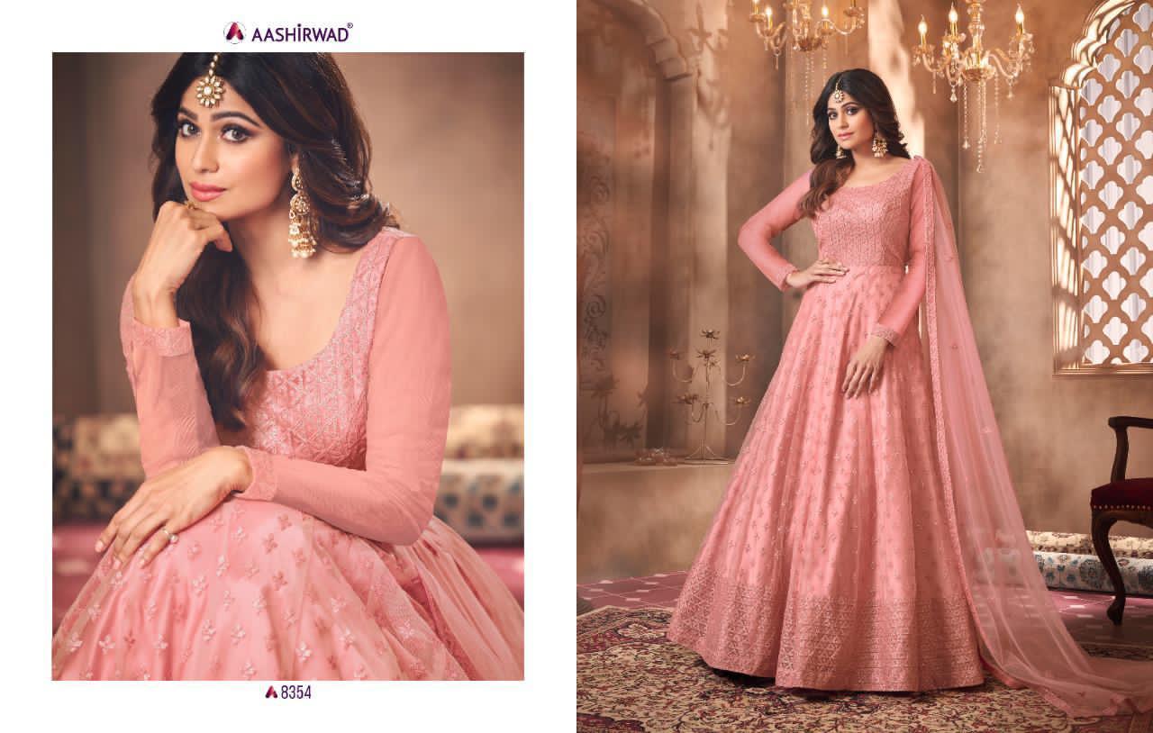 Aashirwad Creation Presants  Advika Eid Special Party Wear Suits At Wholesale Rate In Surat