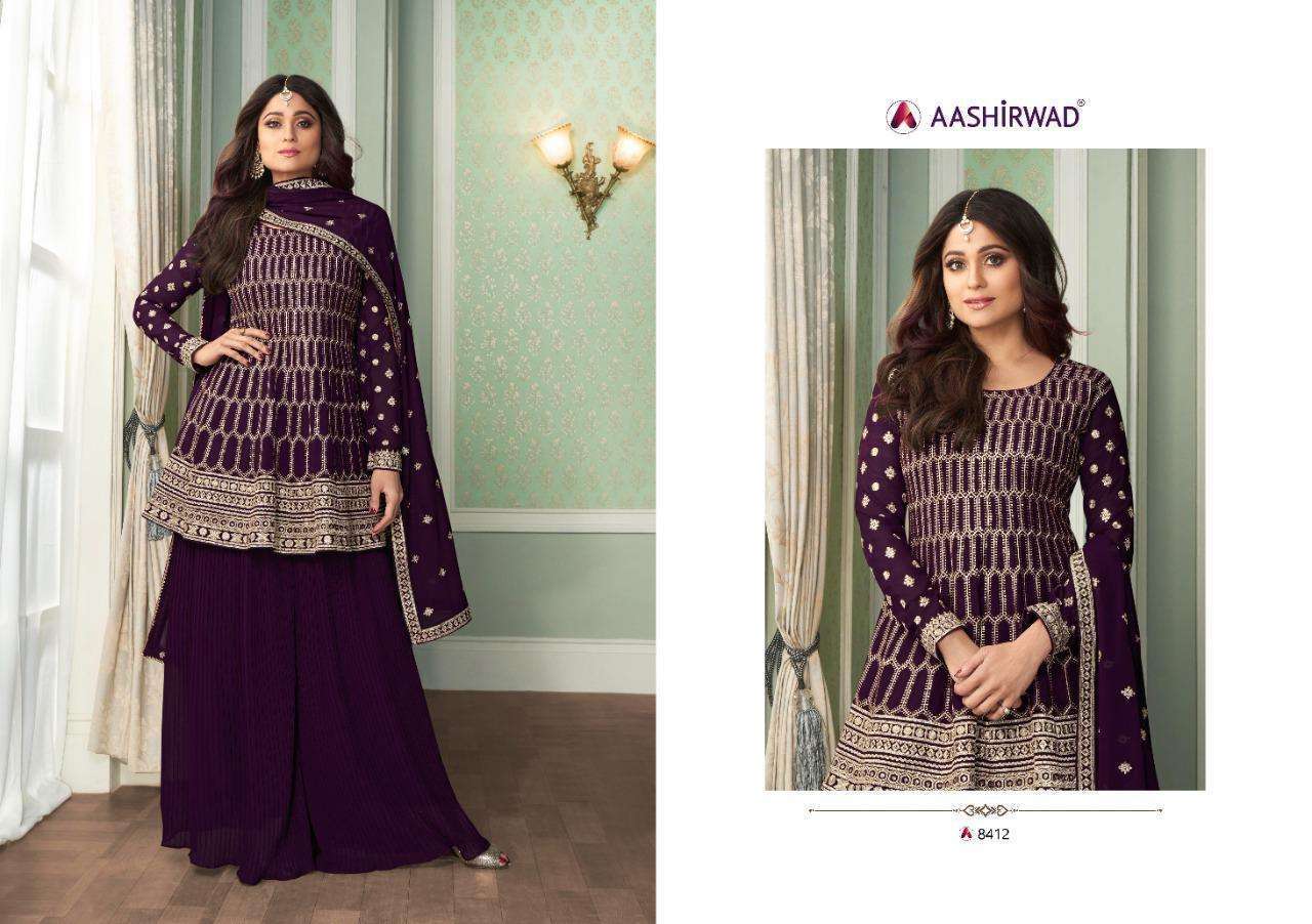 Aashirwad Presents Peplon  Salwar Kameez Wholesale Rate In Surat