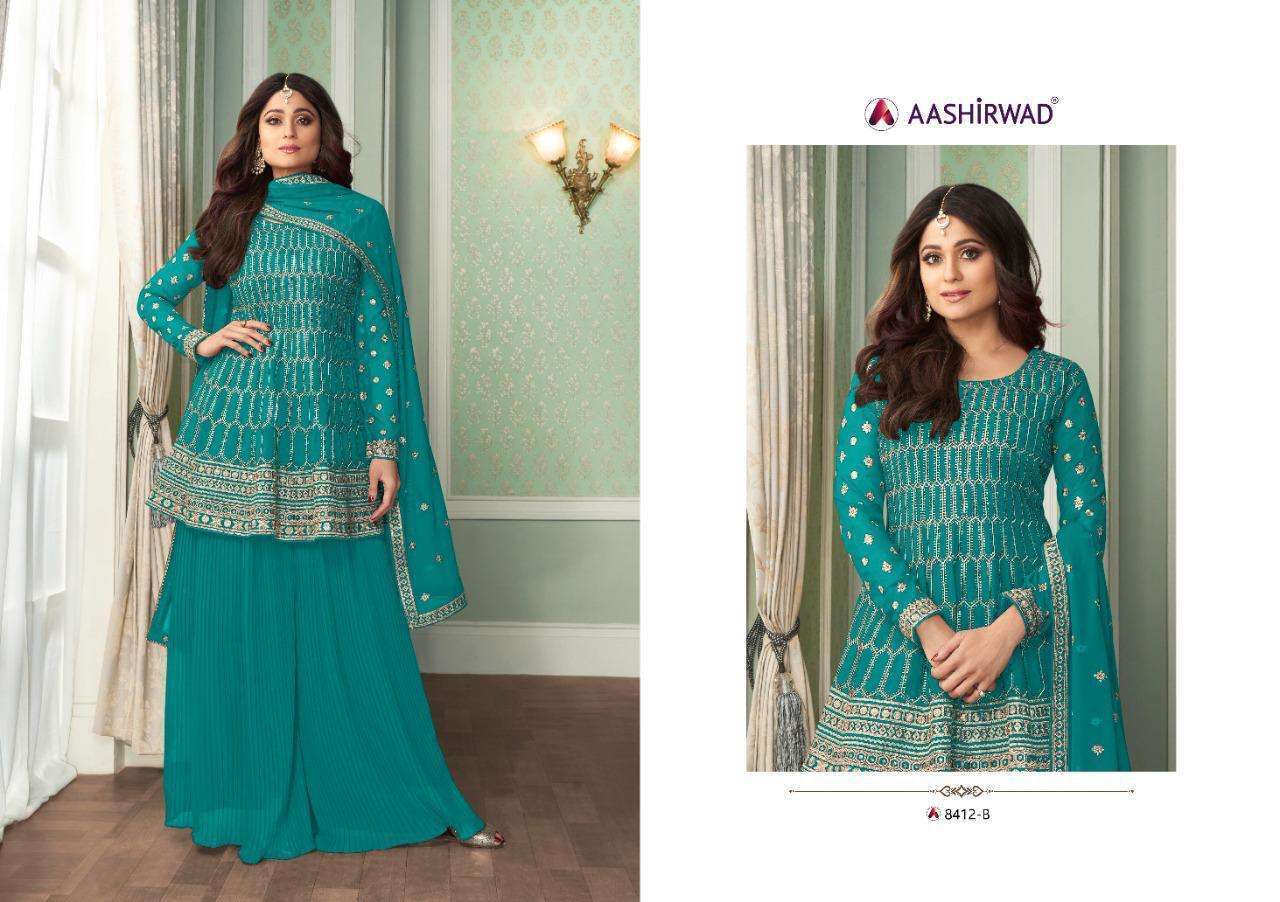 Aashirwad Presents Peplon  Salwar Kameez Wholesale Rate In Surat