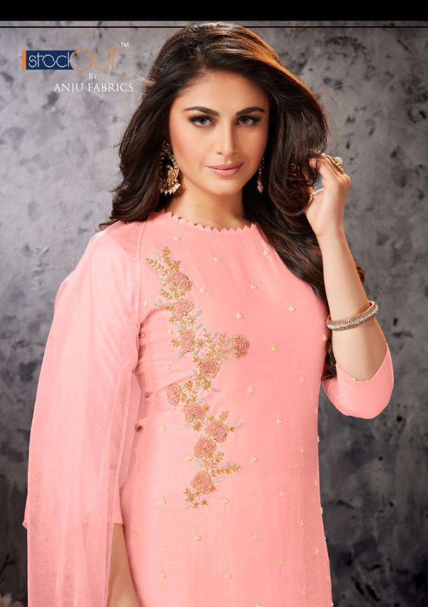 Anju Fab Presents  Shehnai Vol 1 Kurti With Exclusive Pant And Heavy Dupatta Set Wholesale Rate In Surat