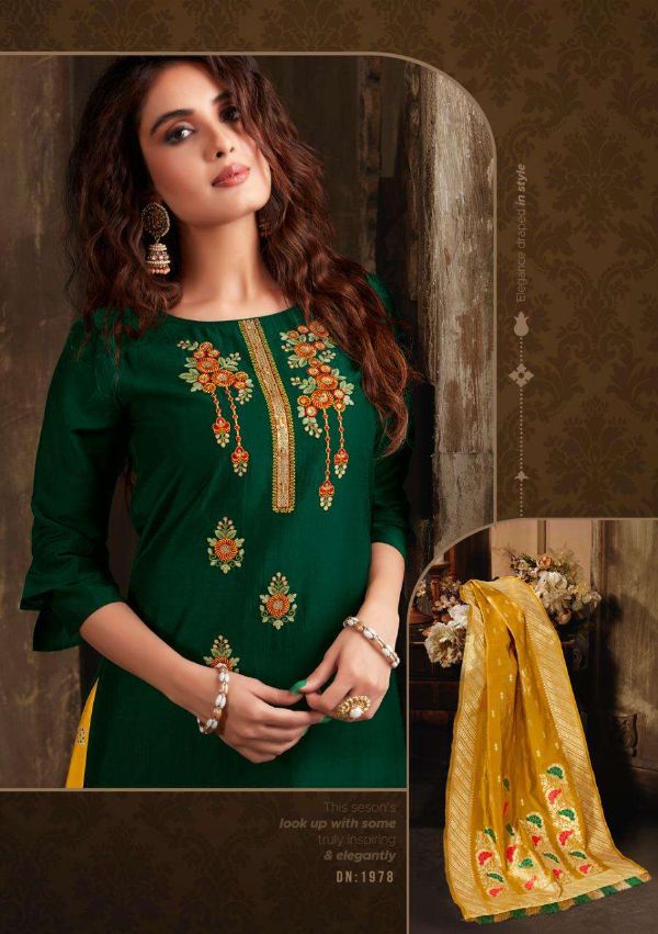Anju Fab Presnets  Vivaah Readymade Kurti Skirt With Banarasi Dupatta Wholesale Rate In Surat