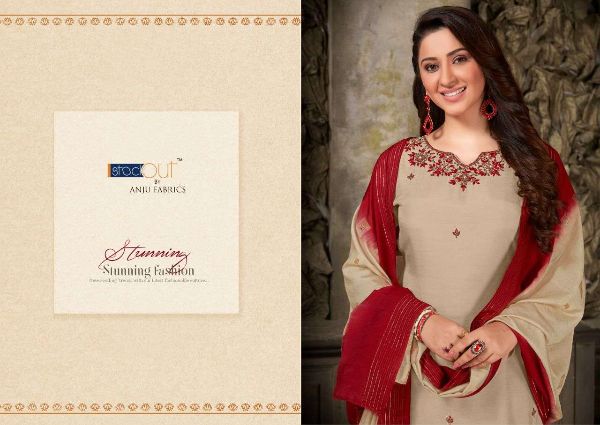 Anju Fabric Present Sangeet Vol 2 Designer Kurti Pant With Duppata Wholesale Rate In Surat