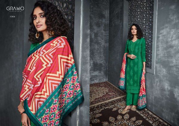 Gramo Presents  Launch Neysa Vol 1 Party Wear Kurti With Bottom & Dupatta Wholesale Rate In Surat