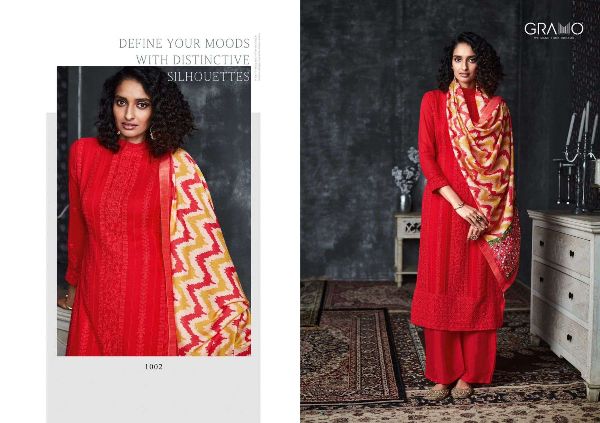 Gramo Presents  Launch Neysa Vol 1 Party Wear Kurti With Bottom & Dupatta Wholesale Rate In Surat