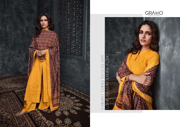 Gramo Presents  Launch Neysa Vol 1 Party Wear Kurti With Bottom & Dupatta Wholesale Rate In Surat
