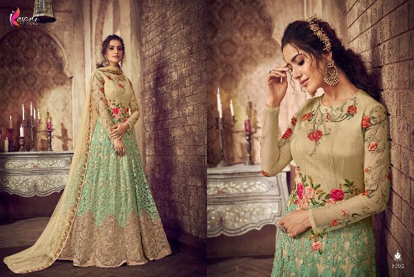 Kesari Trendz Presents  Rutbaa  Heavy Embroidery Work  Salwar Kameez  Wholesale Rate In Surat