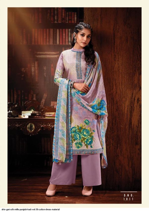 Shiv Gori Silk Mills Presents  Panjabi Kudi Vol 36 Cotton Dress Material Wholesale Rate In Surat