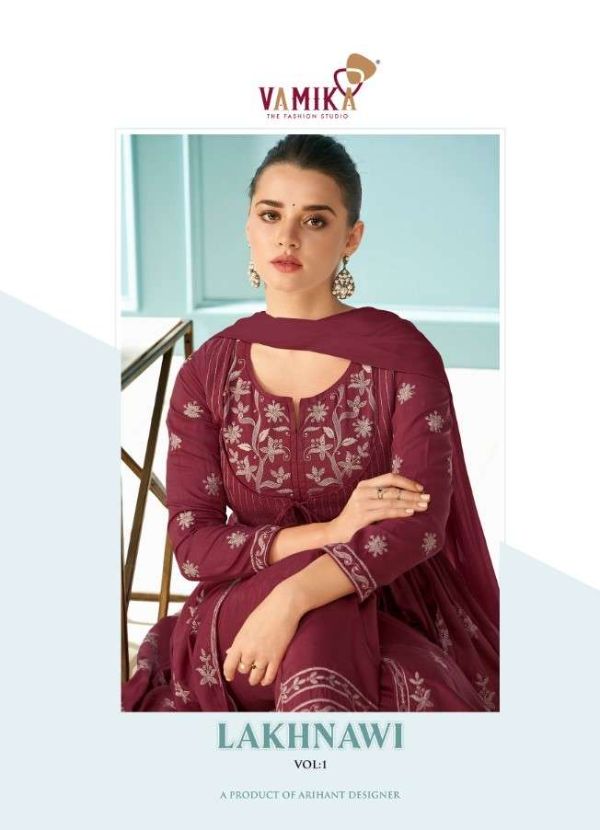 Vamika Presents Lakhnavi Vol-1 Wholesale Rate In Surat