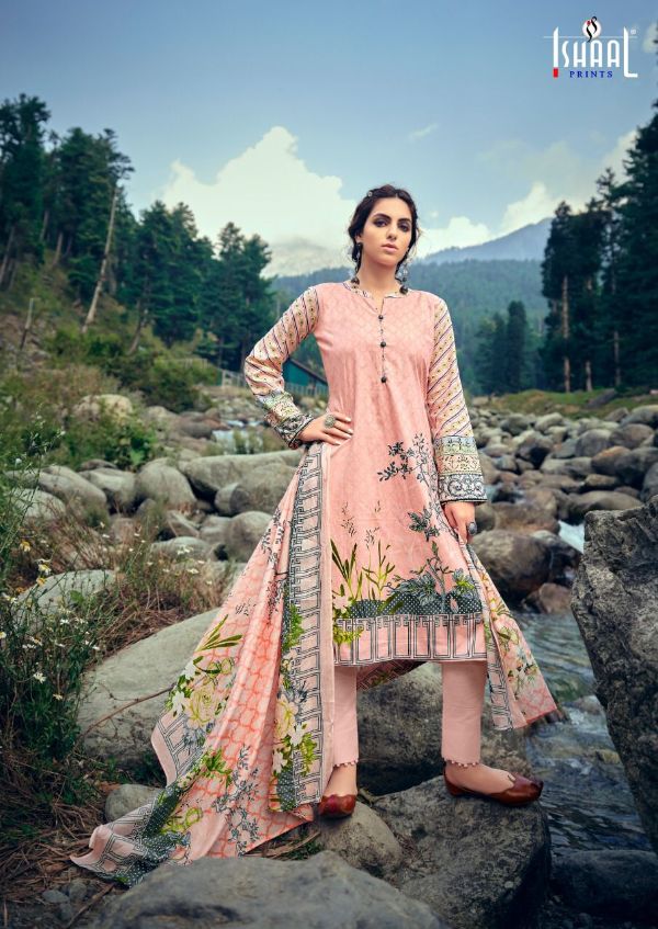 Ishaal Presents   Gulmohar Vol-20 Karachi Suits Wholesale Rate In Surat - Sai Dresses