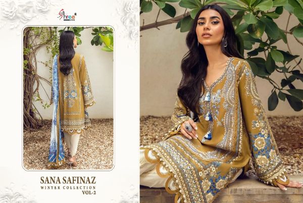 Shree Fabs Presnets Sana Safina Winter Collection Vol- 2 Wholesale Rate In Surat