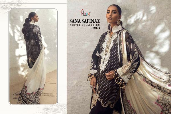 Shree Fabs Presnets Sana Safina Winter Collection Vol- 2 Wholesale Rate In Surat