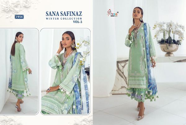 Shree Fabs Presnets Sana Safina Winter Collection Vol- 2 Wholesale Rate In Surat