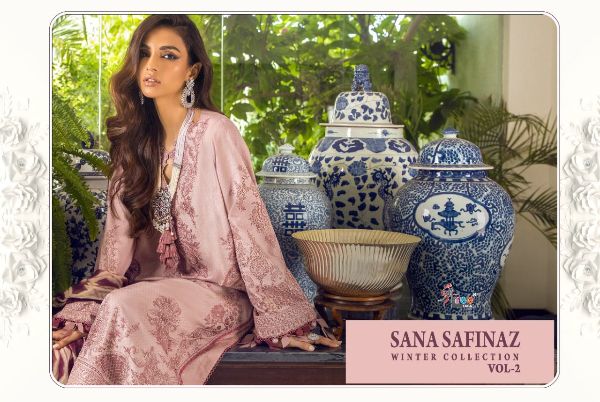 Shree Fabs Presnets Sana Safina Winter Collection Vol- 2 Wholesale Rate In Surat